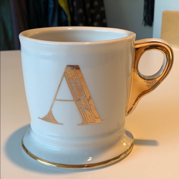 Anthropologie Limited Edition Monogram “A” Mug - Picture 1 of 5
